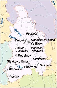 Stěhování okres Vyškov